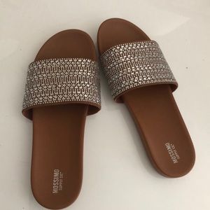 Sparkly slides! Never worn outside the house!